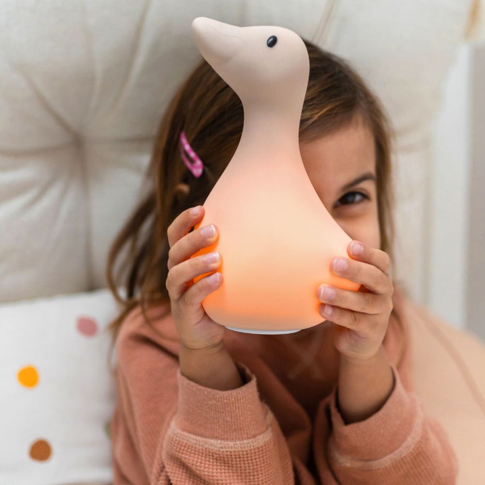 Veilleuse tactile rechargeable Liva beige (FLOW) - Image 2