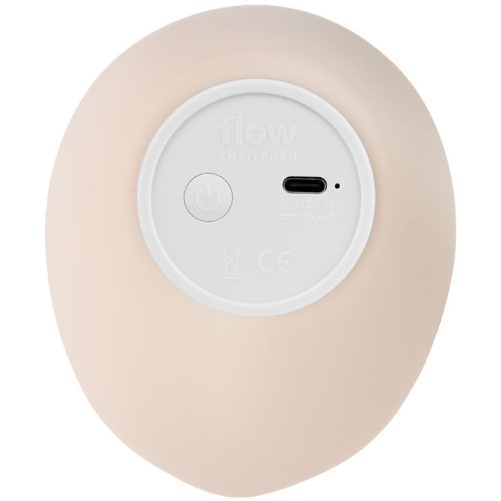 Veilleuse tactile rechargeable Liva beige (FLOW) - Image 9
