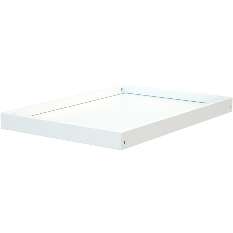 Étagère supplémentaire en bois de hêtre pour table à langer Confort blanc