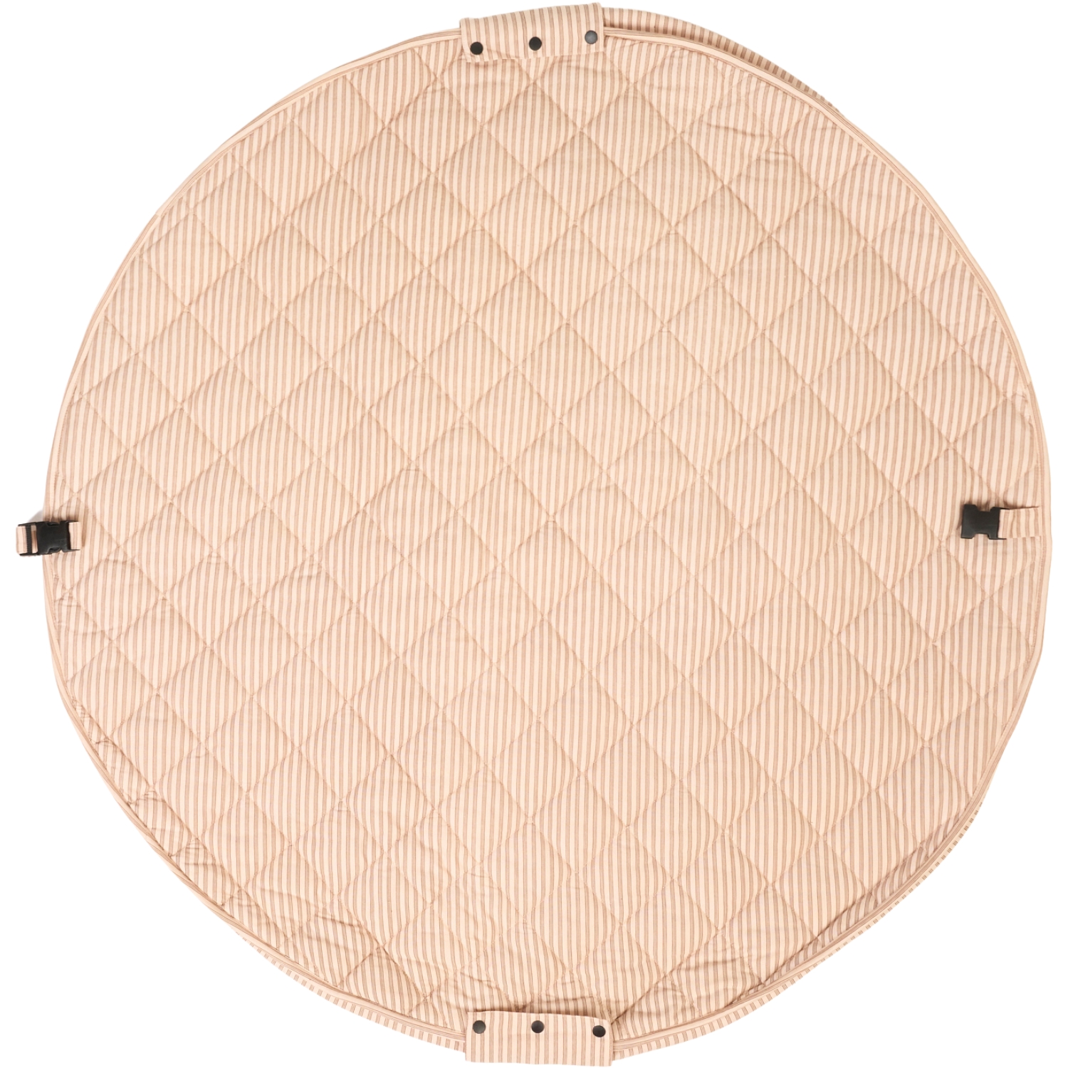 Tapis de jeu nomade 2 en 1 Organic Stripes Brown (Play&Go) - Image 8