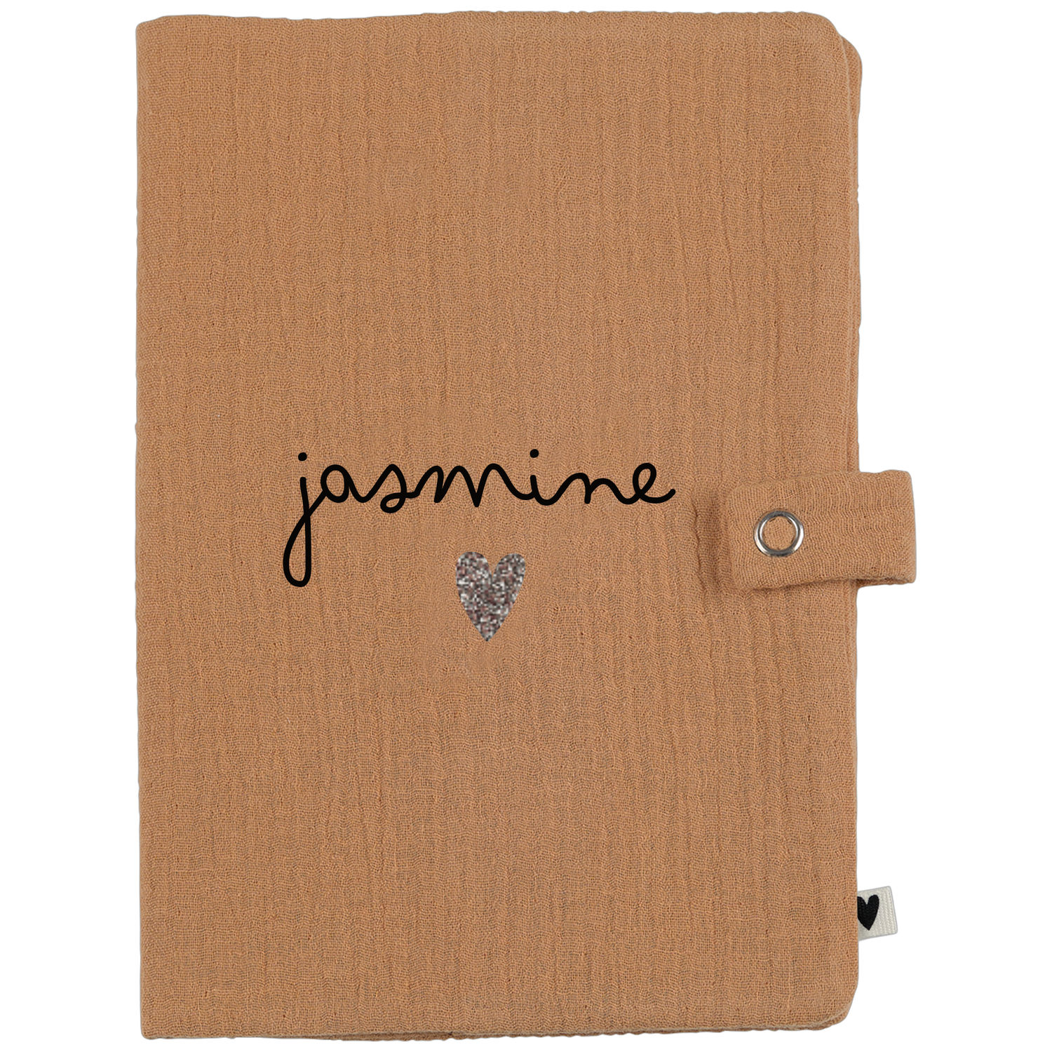 Protège carnet de santé Gaze Camel (personnalisable) (Atelier Wagram) - Image 1
