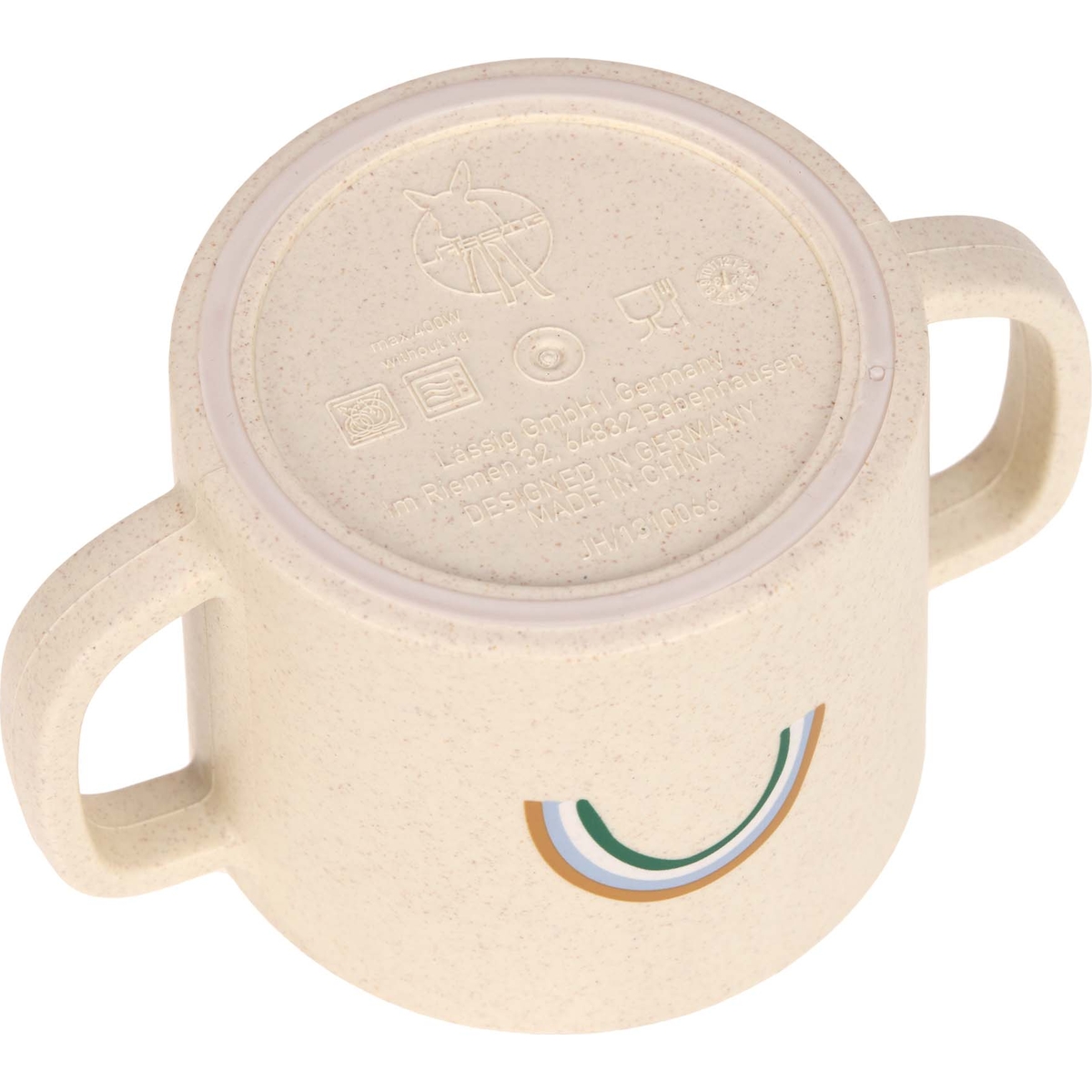 Tasse d´apprentissage Happy Rascals Smile vert (Lassig) - Image 5