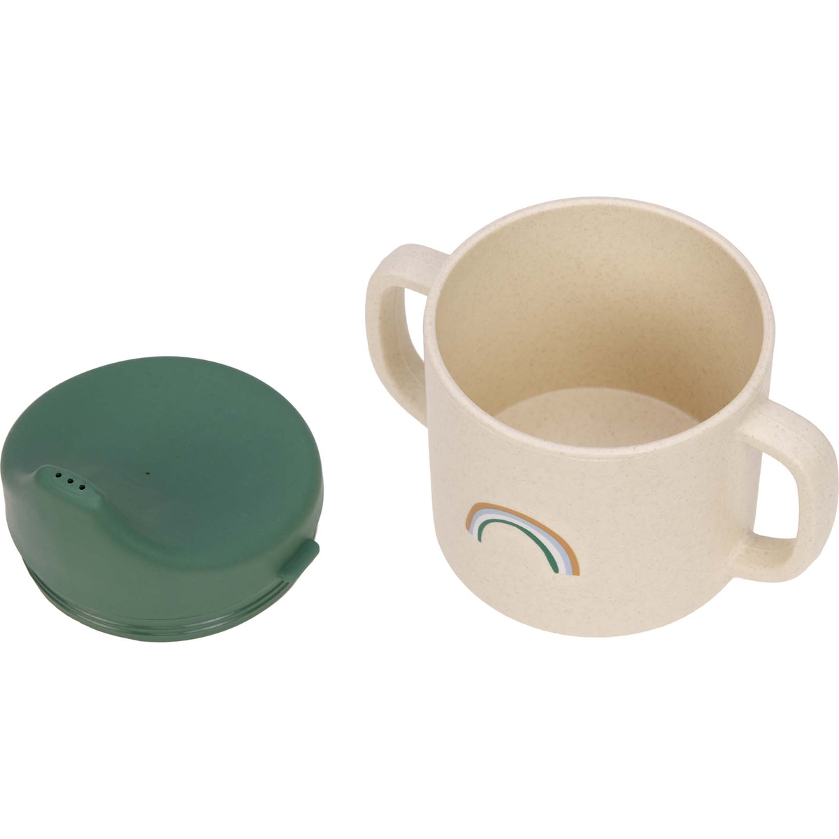 Tasse d´apprentissage Happy Rascals Smile vert (Lassig) - Image 6