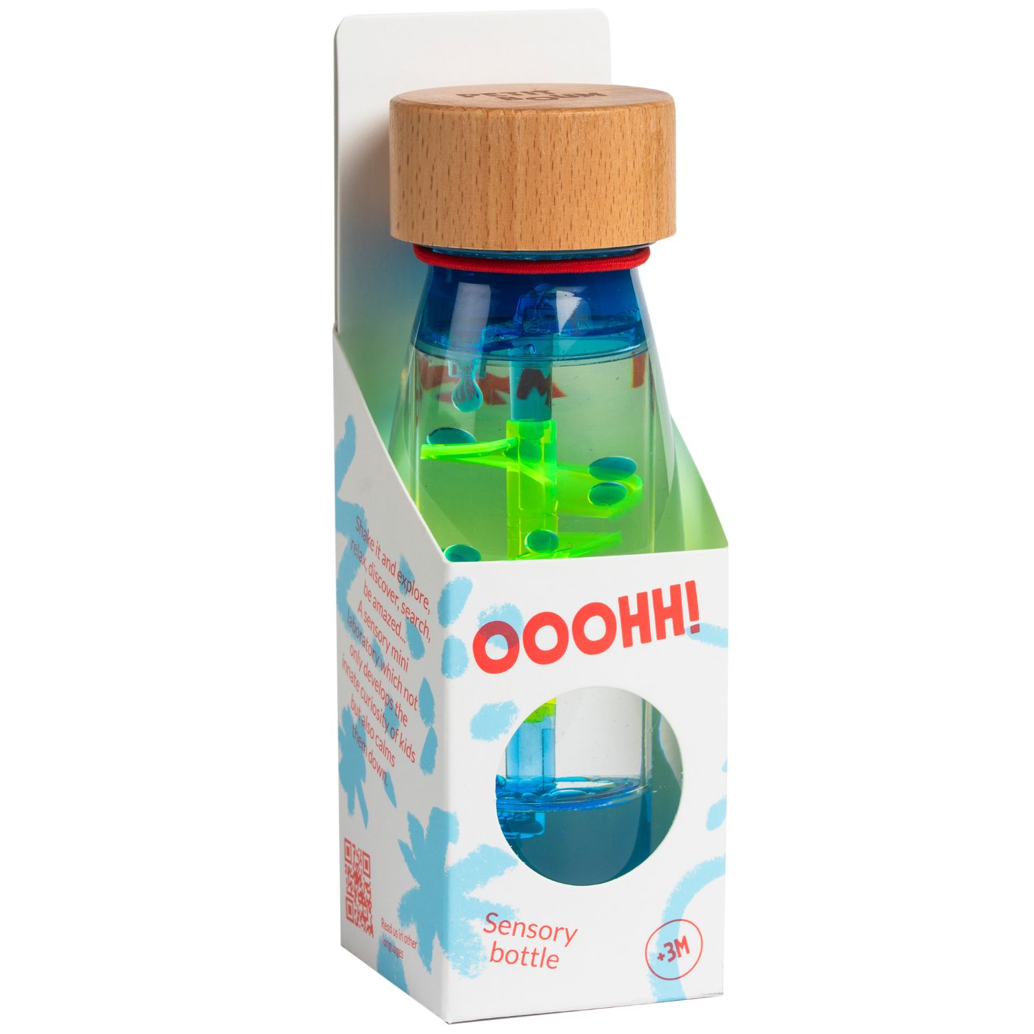 Bouteille sensorielle Move Spiral Blue (Petit Boum) - Image 7
