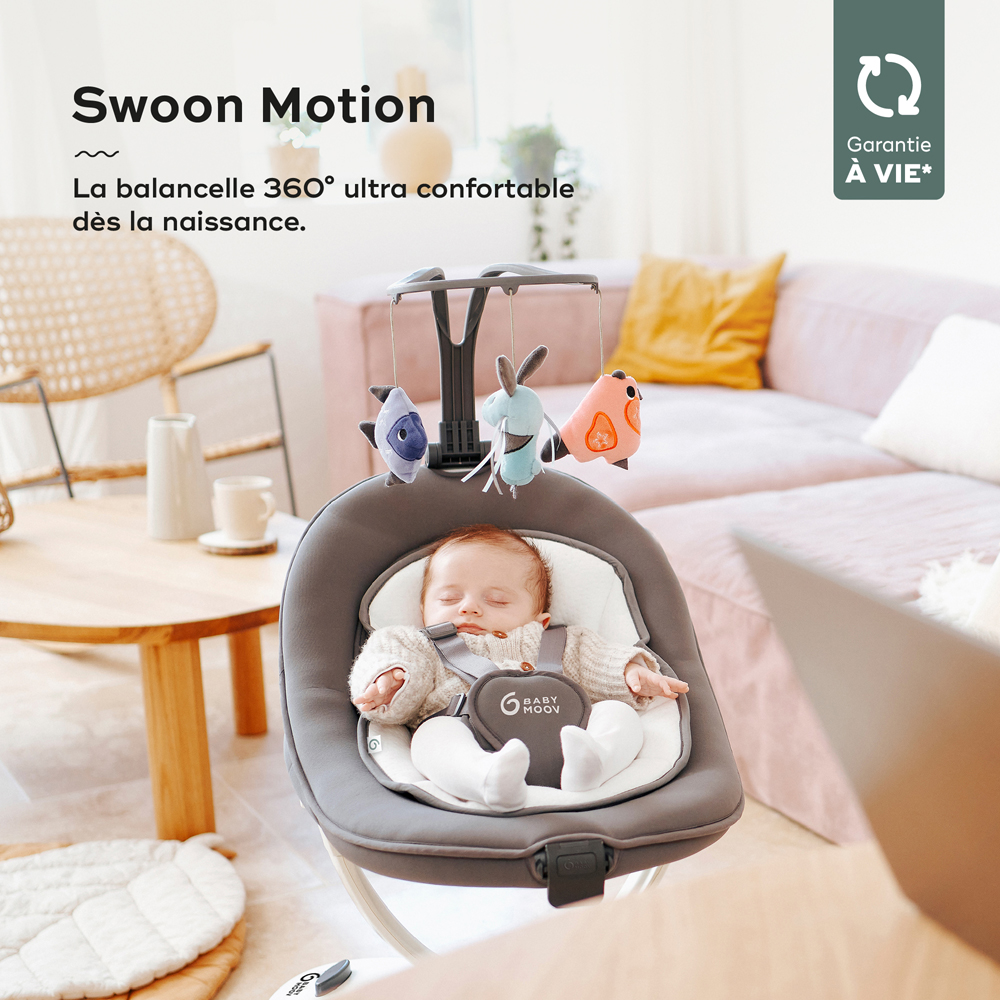Balancelle Swoon Motion Zinc (Babymoov) - Image 2