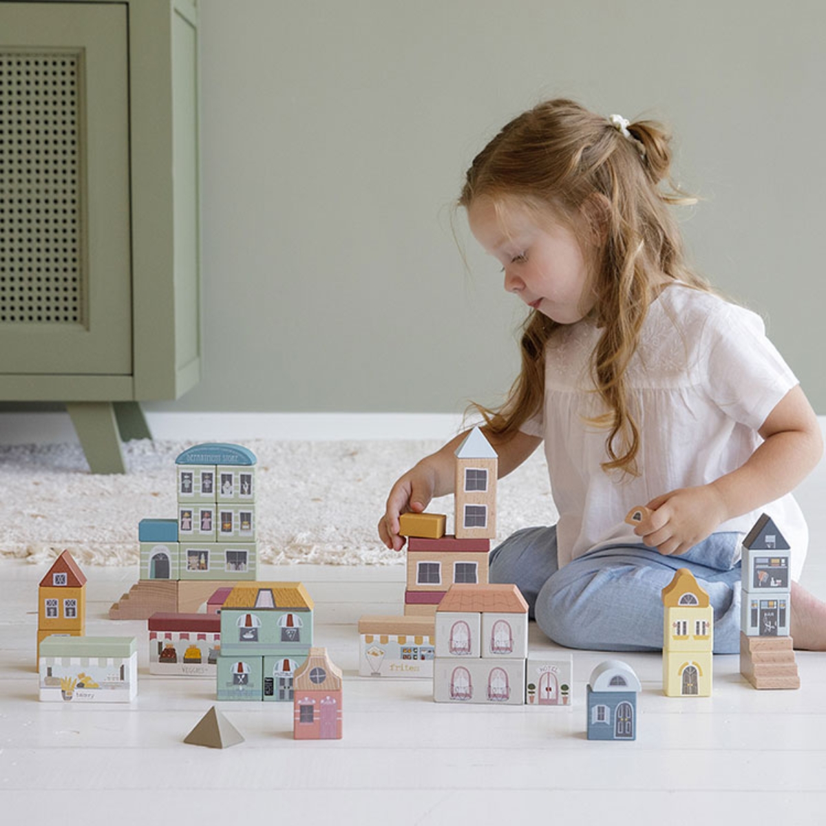 Lot de 50 blocs de construction Ville (Little Dutch) - Image 3