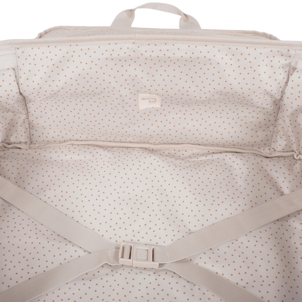 Valise de maternité à pois Poppy Cannelle (Walking Mum) - Image 3