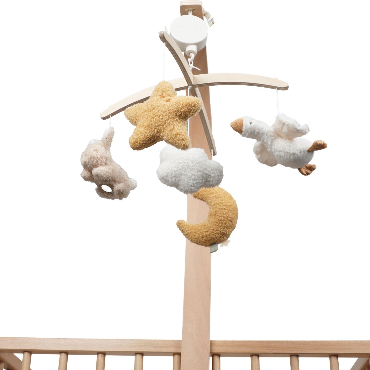 Mobile musical en bois FSC Newborn (Little Dutch) - Image 5