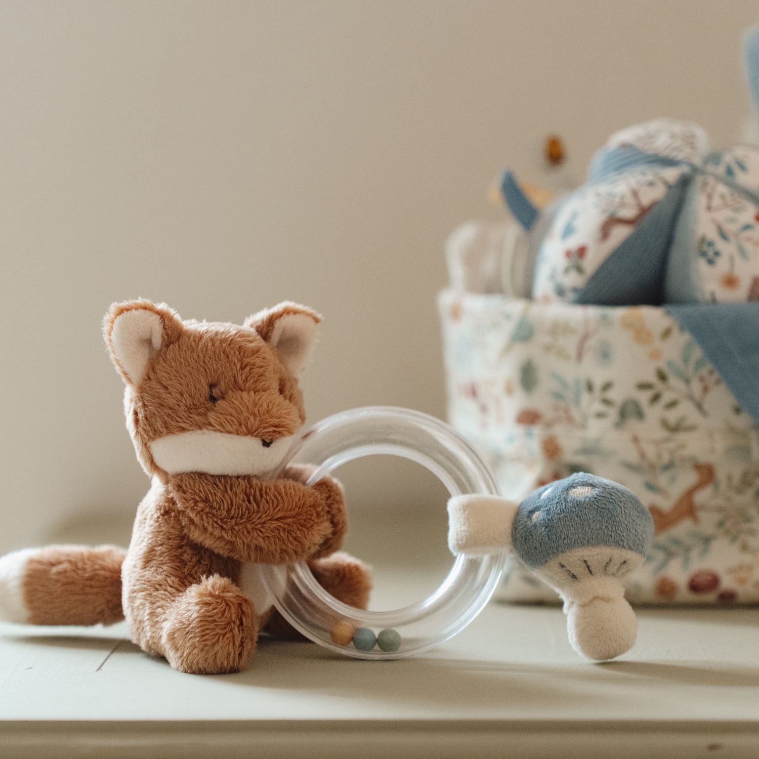 Little Dutch - Anneau hochet renard Forest Friends