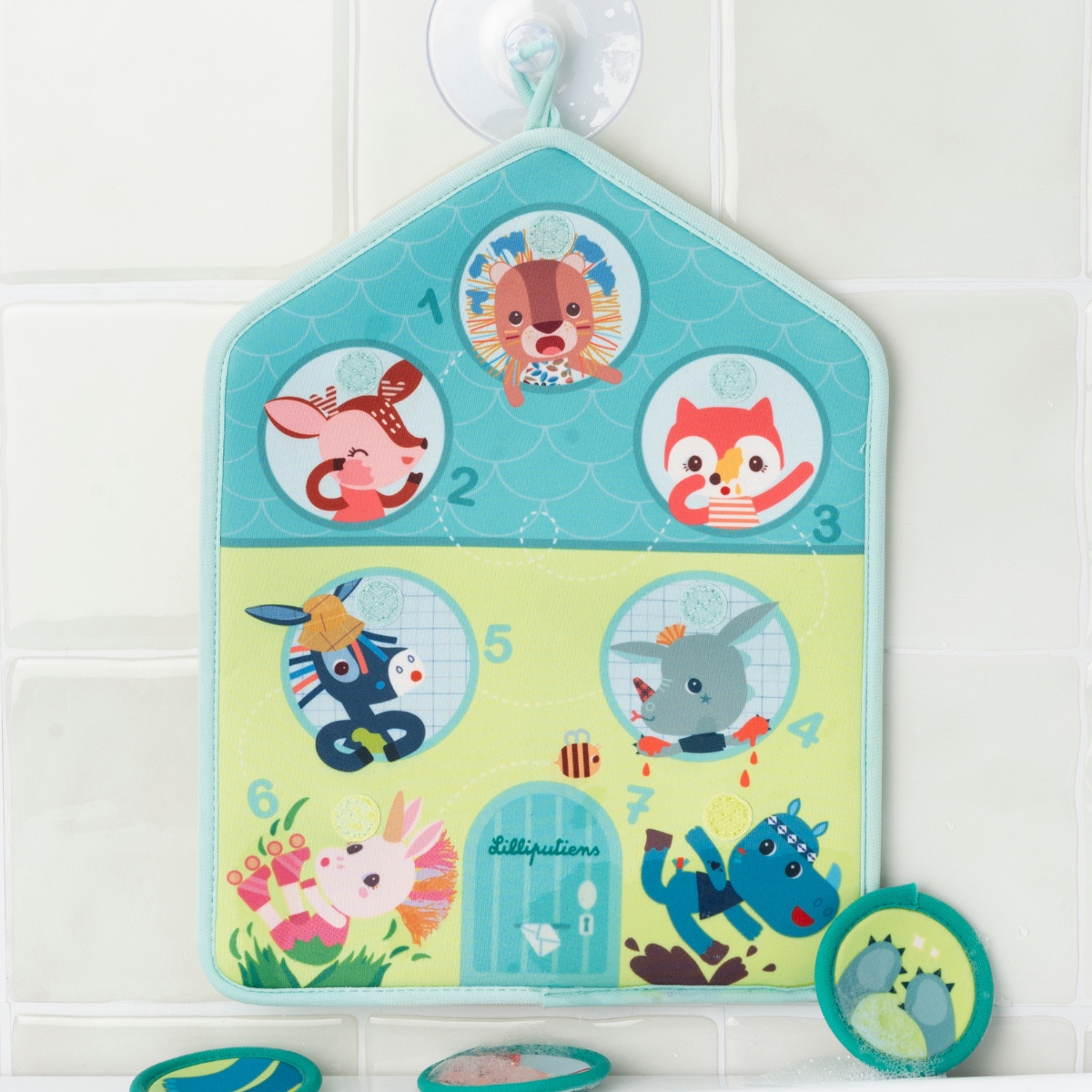 Jeu de bain Je me lave (Lilliputiens) - Image 1