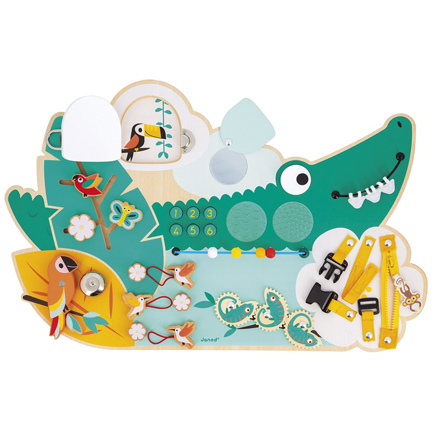 Planche d'activités Croco Tropik