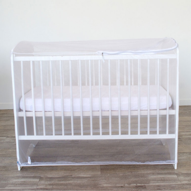 Moustiquaire intégrale adaptable (pour lit 60 x 120 et 70 x 140 cm) (Domiva) - Image 1