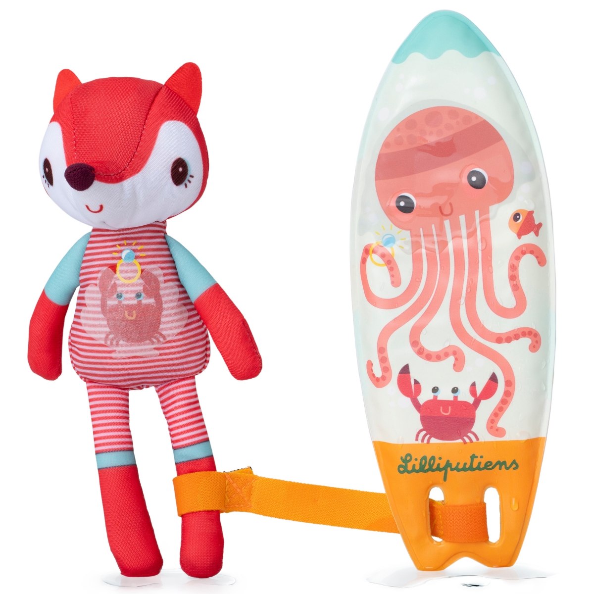 Jeu de bain Alice surfeuse magique