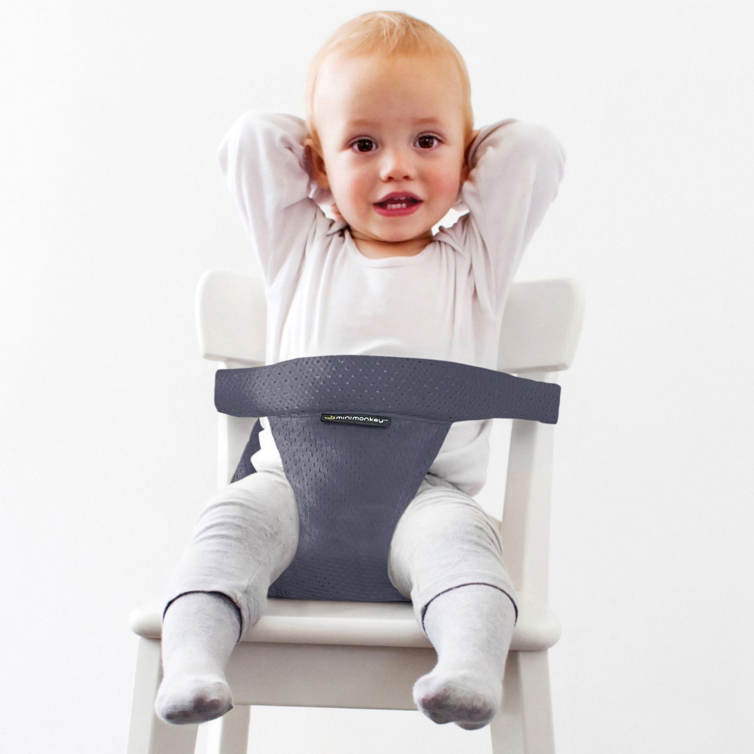 Minimonkey - Harnais de sécurité Mini Chair Grey