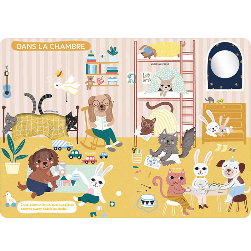 Livre Mon très grand livre d'éveil : Bonne nuit les animaux ! (Auzou Editions) - Image 2