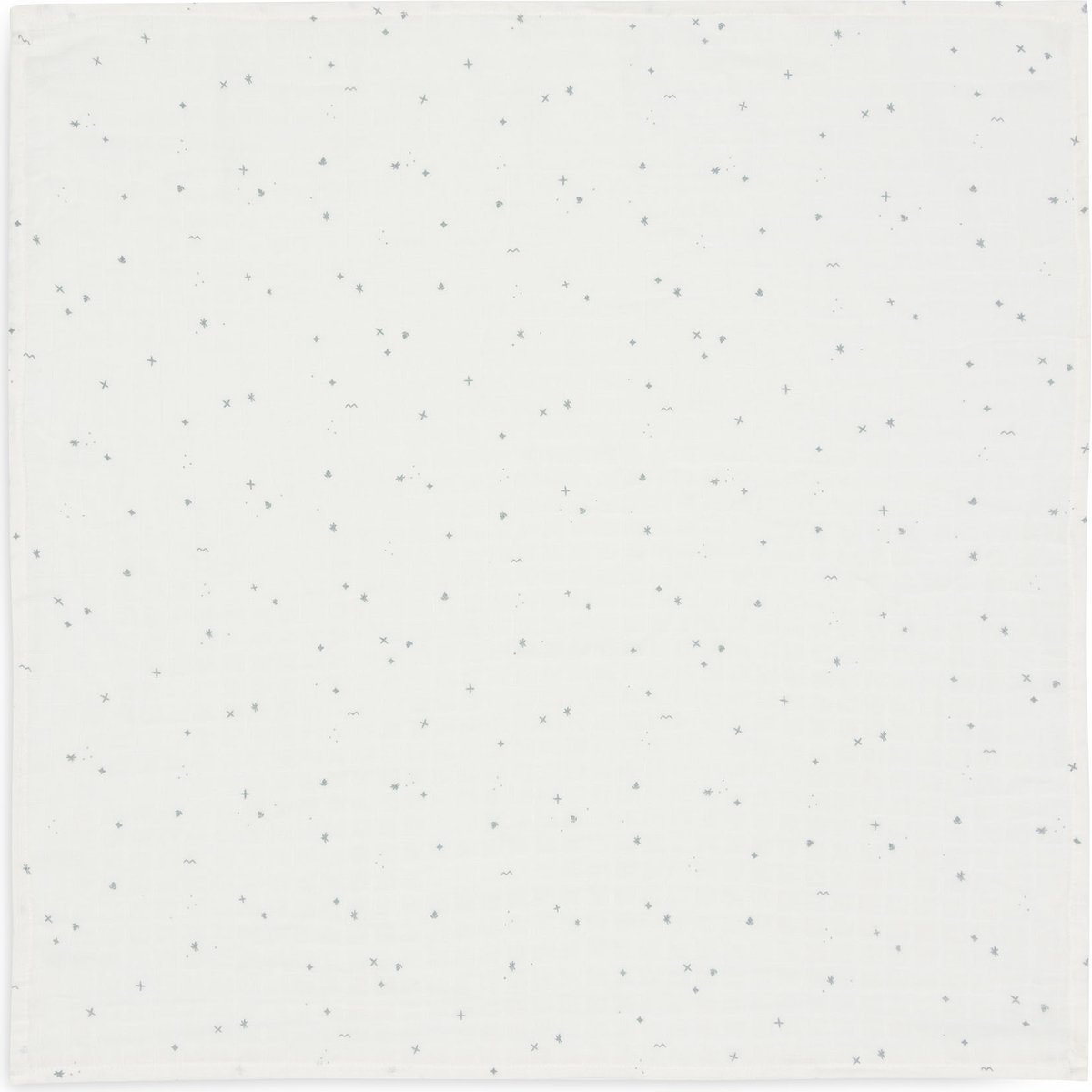 Lot de 3 langes en coton Twinkling Sea Green (70 x 70 cm) (Jollein) - Image 4