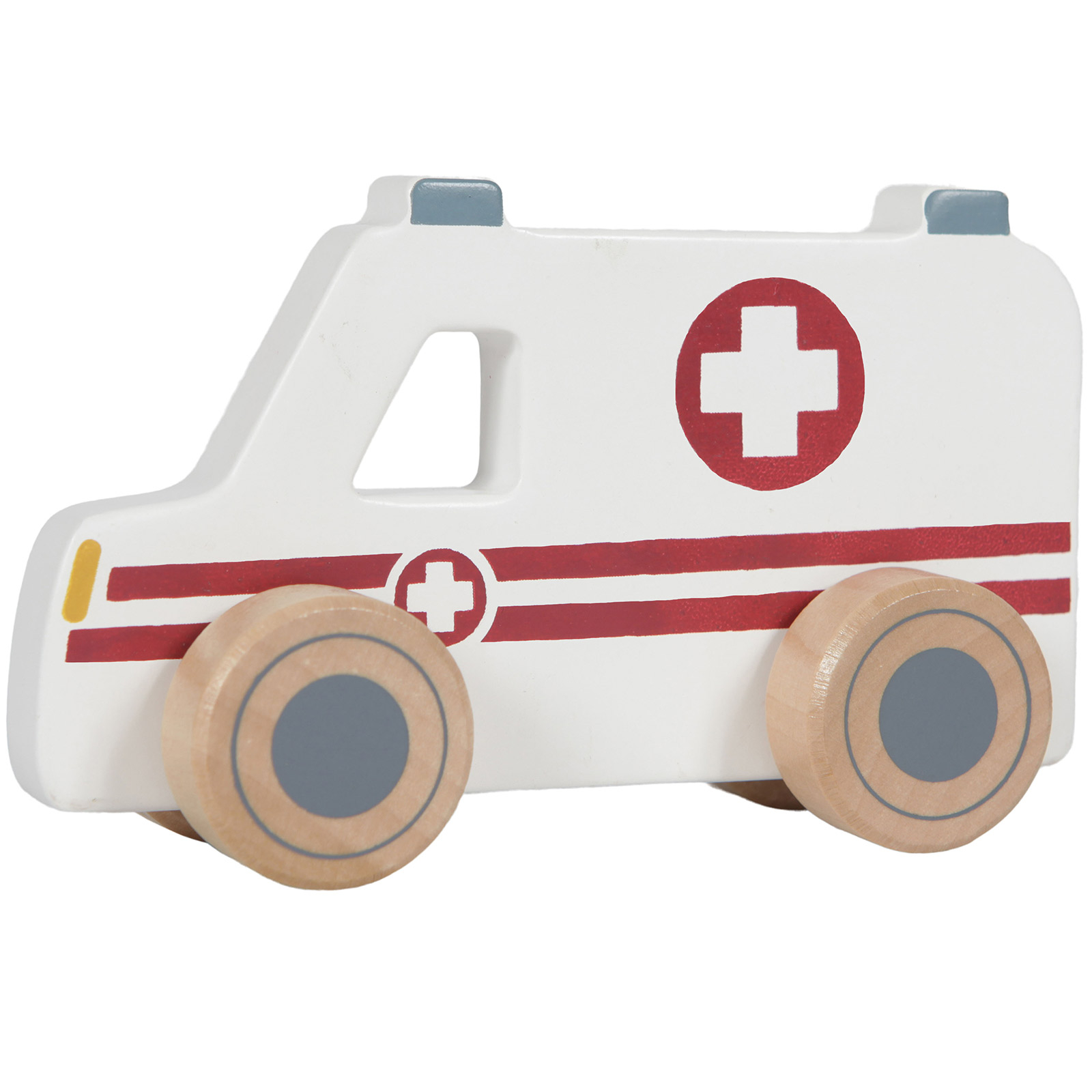 Lot de 3 véhicules de secours en bois (Little Dutch) - Image 7