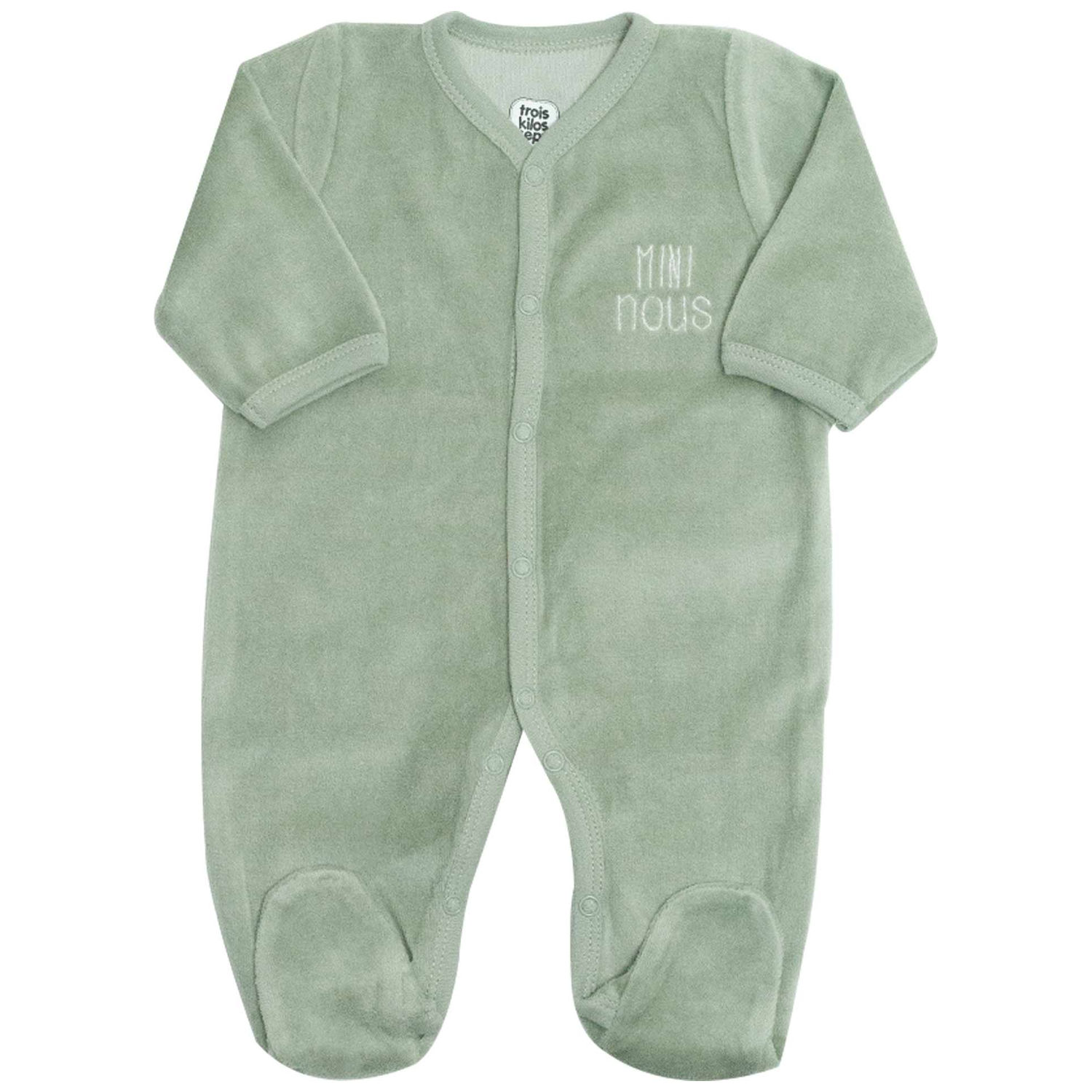 Trois Kilos Sept - Pyjama Mini nous Olive (naissance)