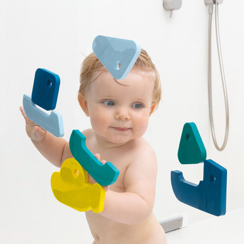 Puzzle de bain bateau Rock the boat (Quut) - Image 2