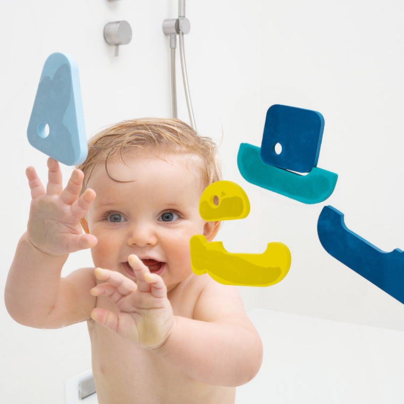 Puzzle de bain bateau Rock the boat (Quut) - Image 3