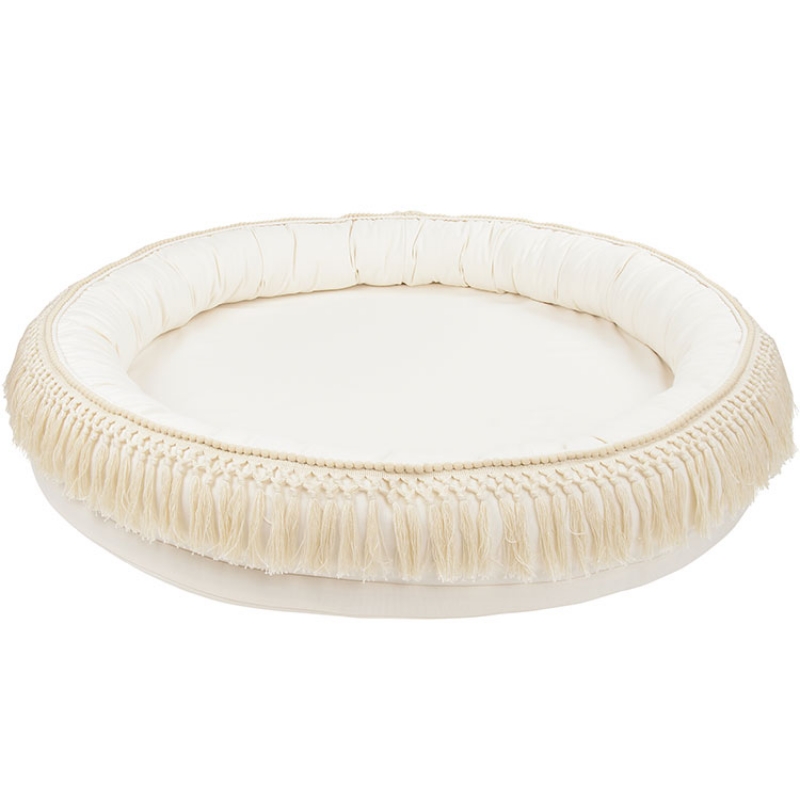 Tapis de jeu cocon vanille Boho (Cotton&Sweets) - Image 1