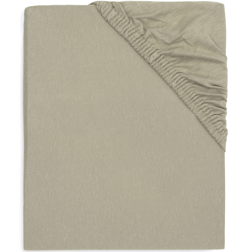 Drap housse en jersey Olive Green (60 x 120 cm) (Jollein) - Image 1