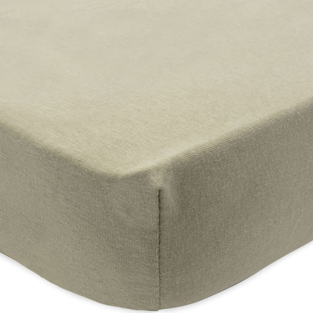 Drap housse en jersey Olive Green (60 x 120 cm) (Jollein) - Image 4