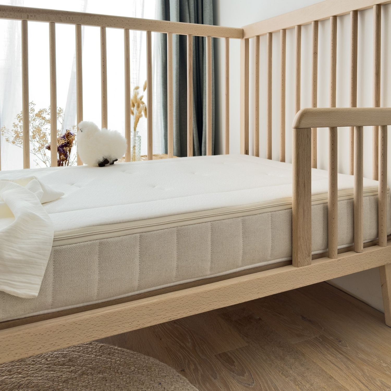 Matelas bébé Chanvrenatura (60 x 120 cm) (Kadolis) - Image 2