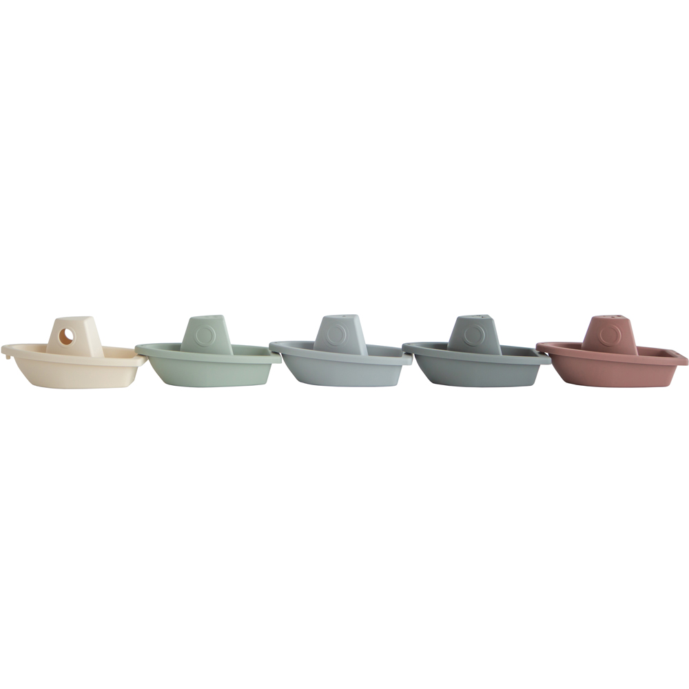 Lot de 5 jouets de bain Boats Original (Mushie) - Image 5