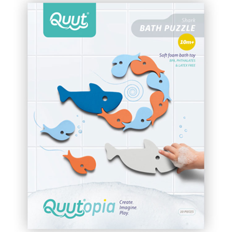 Puzzle de bain Requin (Quut) - Image 1