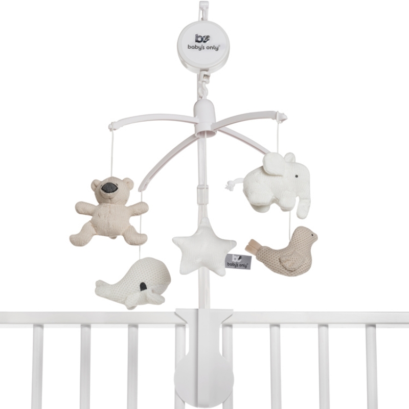 Mobile musical animaux beige (Baby's Only) - Image 2