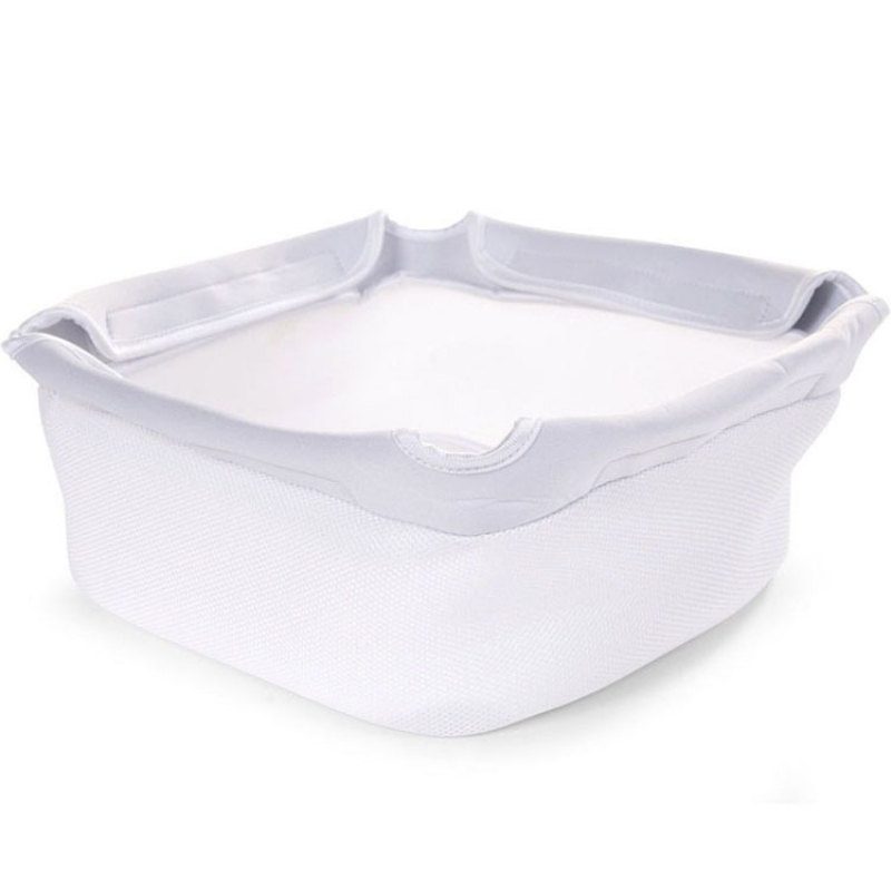 Panier de rangement pour chaise haute Evolu blanc (Childhome) - Image 1