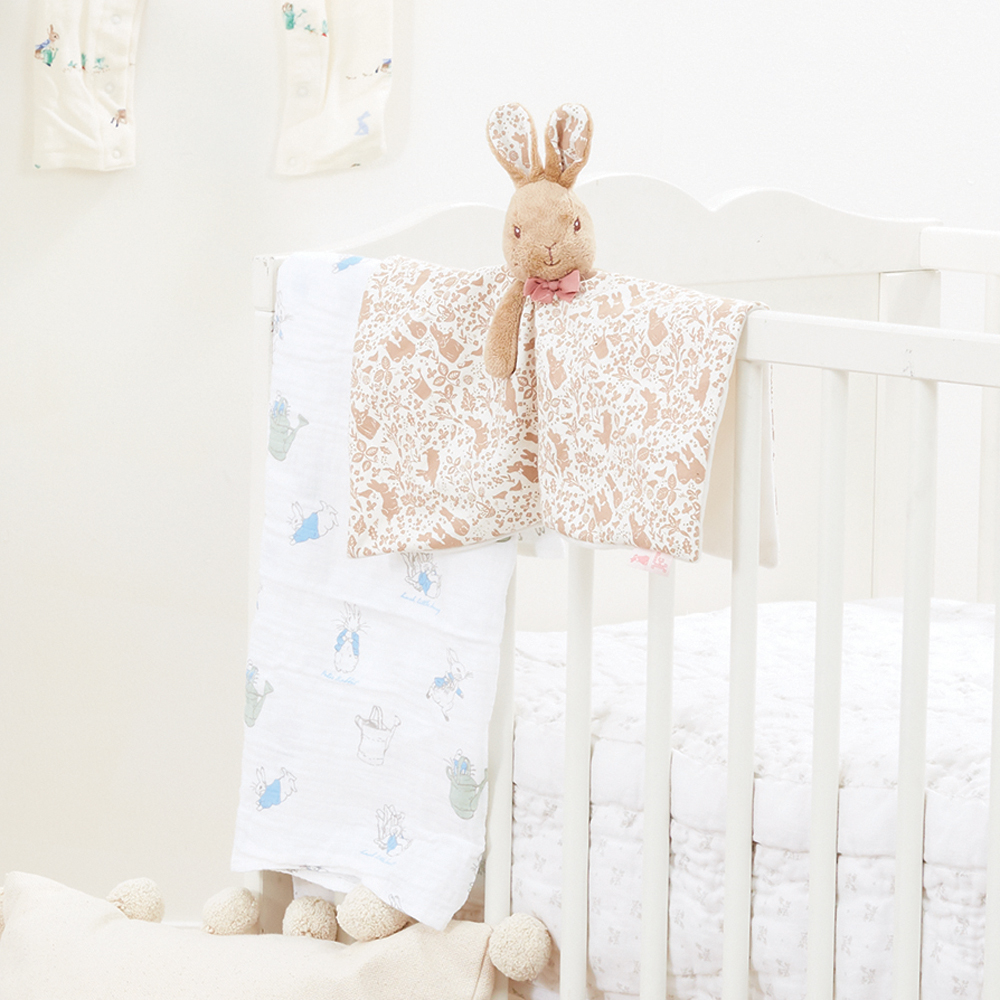 Doudou lange Flopsy Pierre Lapin collection signature (Petit Jour Paris) - Image 3