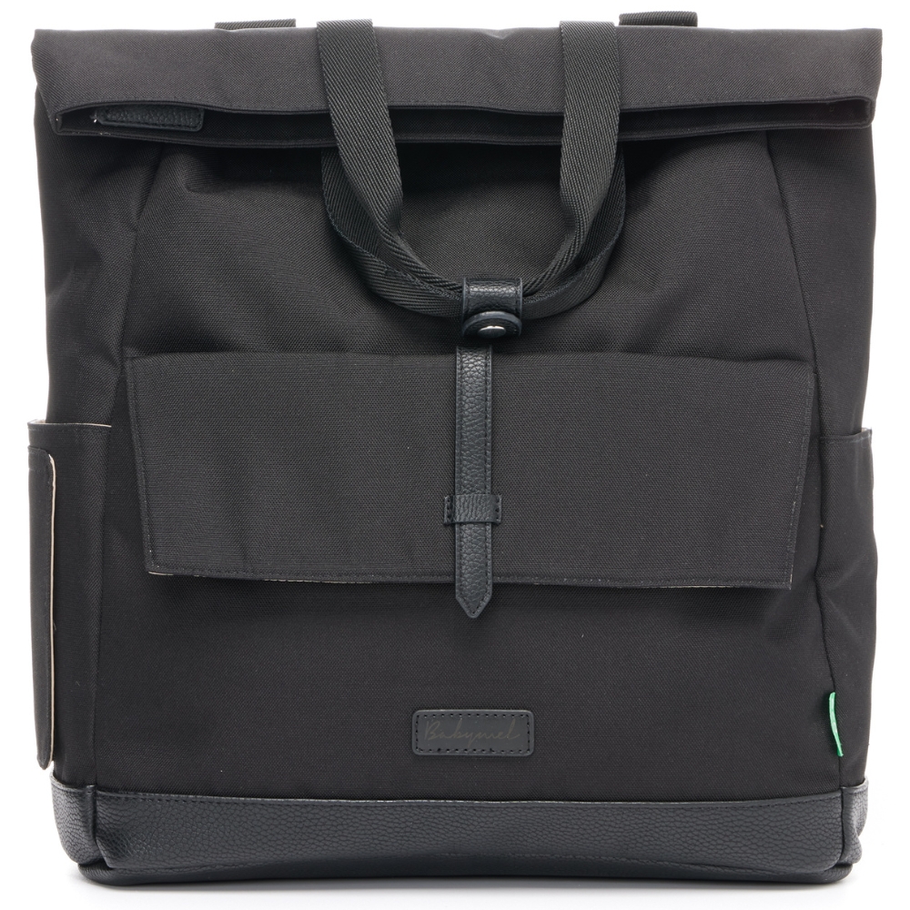 Sac à dos à langer Quinn Eco noir (Babymel) - Image 1