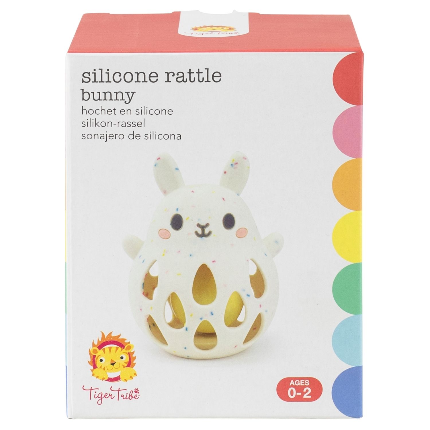 Hochet lapin en silicone (Tiger Tribe) - Image 5