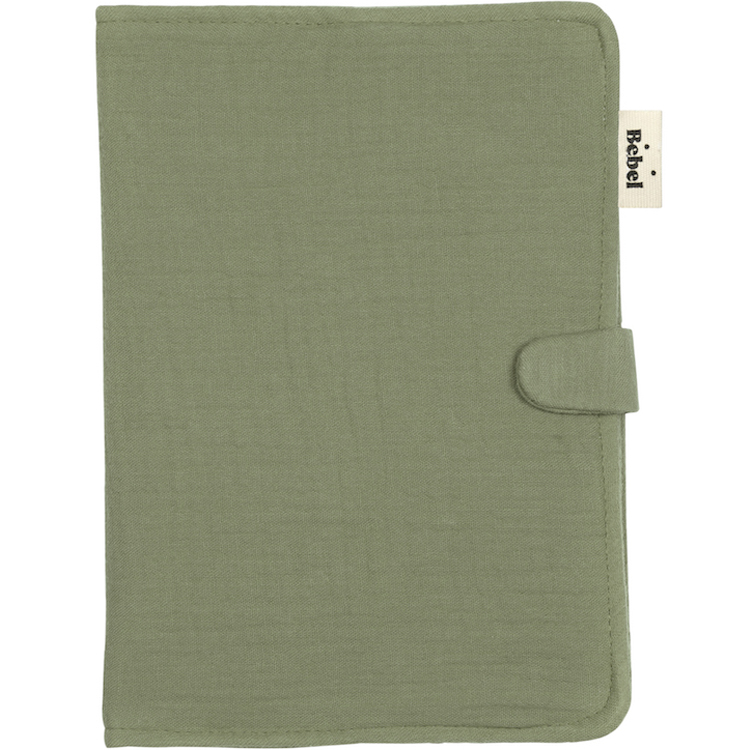 BEBEL - Protège carnet de santé amande