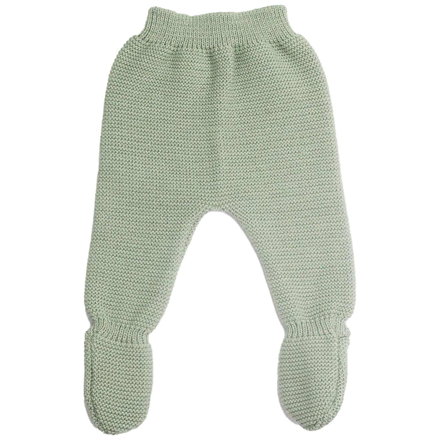 Pantalon en maille Vert Olive (0-1 mois) (Trois Kilos Sept) - Image 3