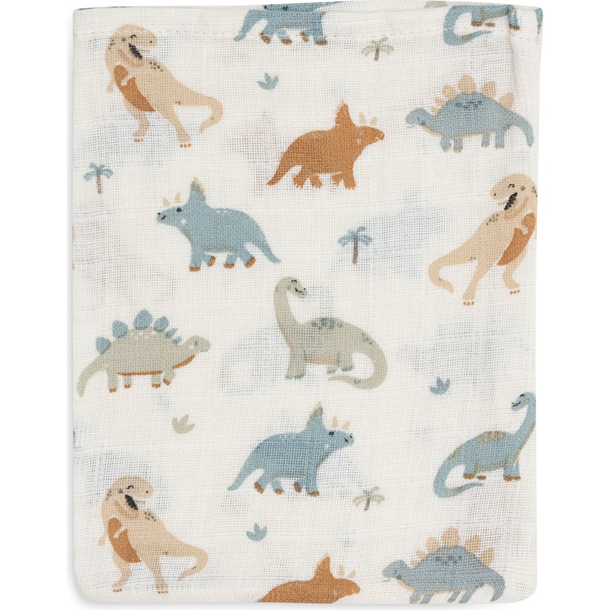 Lot de 3 gants de toilette en gaze de coton Roarsome (Jollein) - Image 1