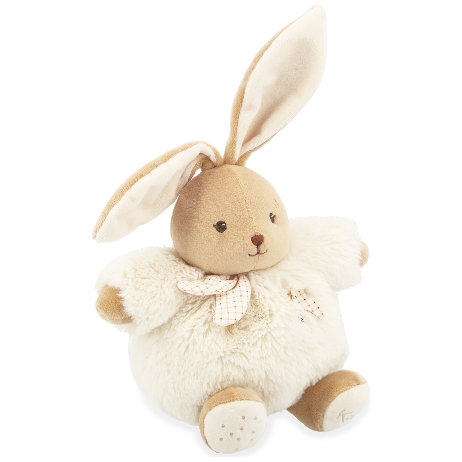 Kaloo - Peluche Patapouf Lapin crème (17 cm)
