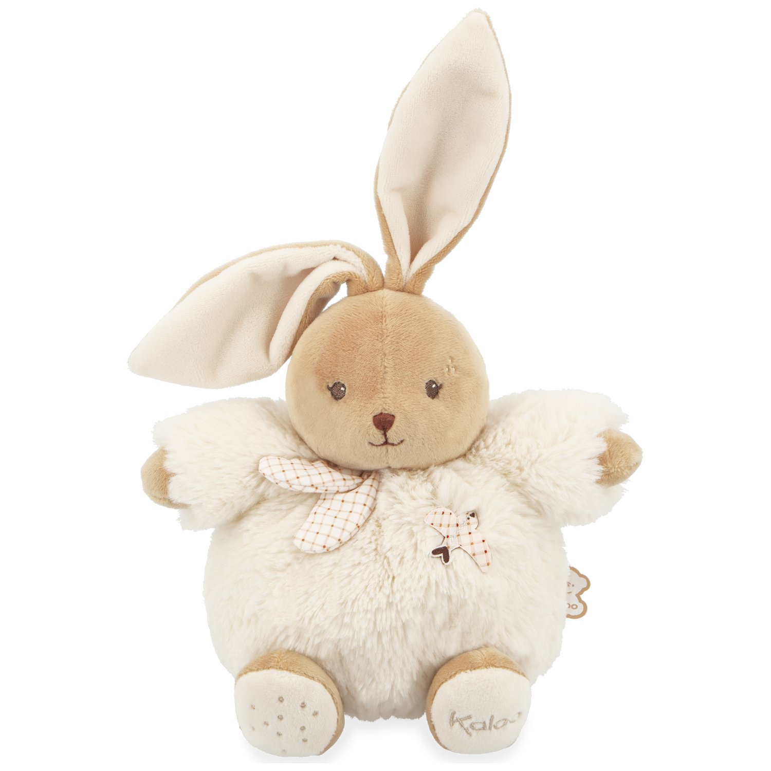 Peluche Patapouf Lapin crème (17 cm) (Kaloo) - Image 5