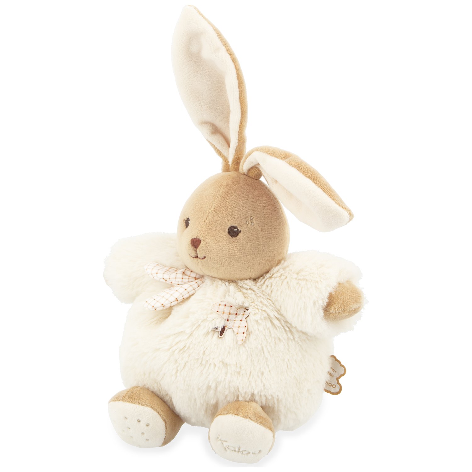 Peluche Patapouf Lapin crème (17 cm) (Kaloo) - Image 6