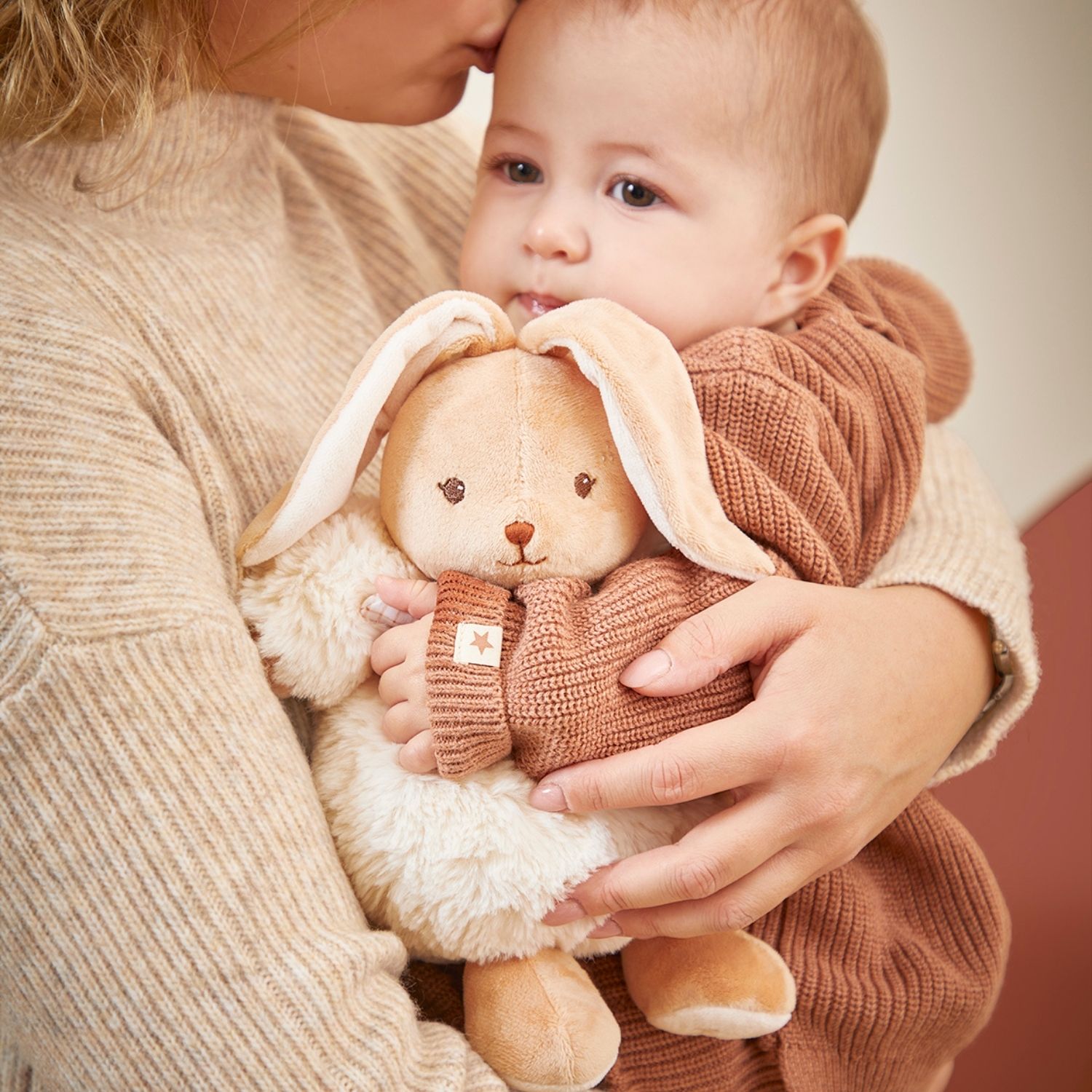 Peluche Patapouf Lapin crème (17 cm) (Kaloo) - Image 3