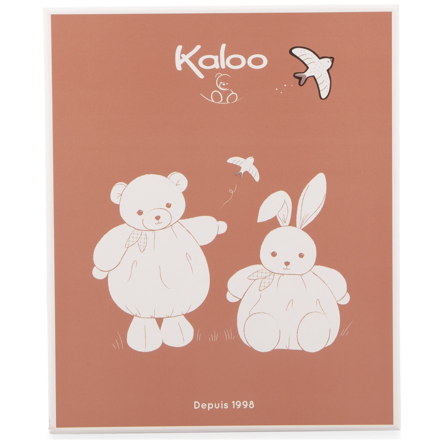 Peluche Patapouf Lapin crème (17 cm) (Kaloo) - Image 8