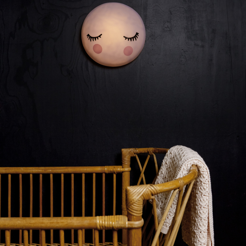 Veilleuse lune Miss Moon (25 cm) (Rose in April) - Image 5