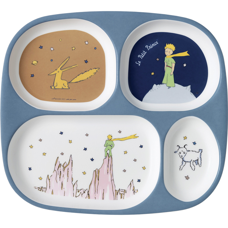 Assiette à compartiments Le Petit Prince