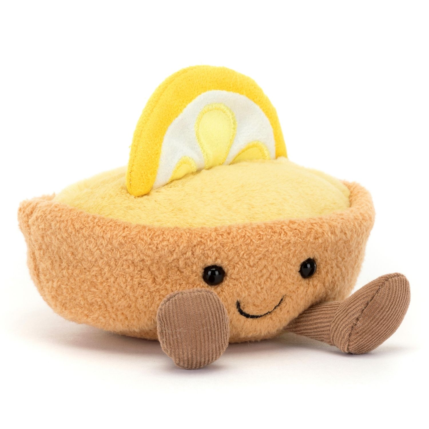 Jellycat - Peluche Amuseable Collette la Tarte au citron (11 cm)