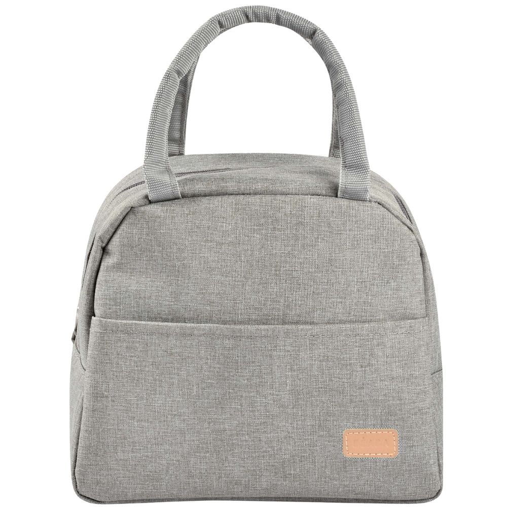 Sac repas isotherme gris chiné (Béaba) - Image 3