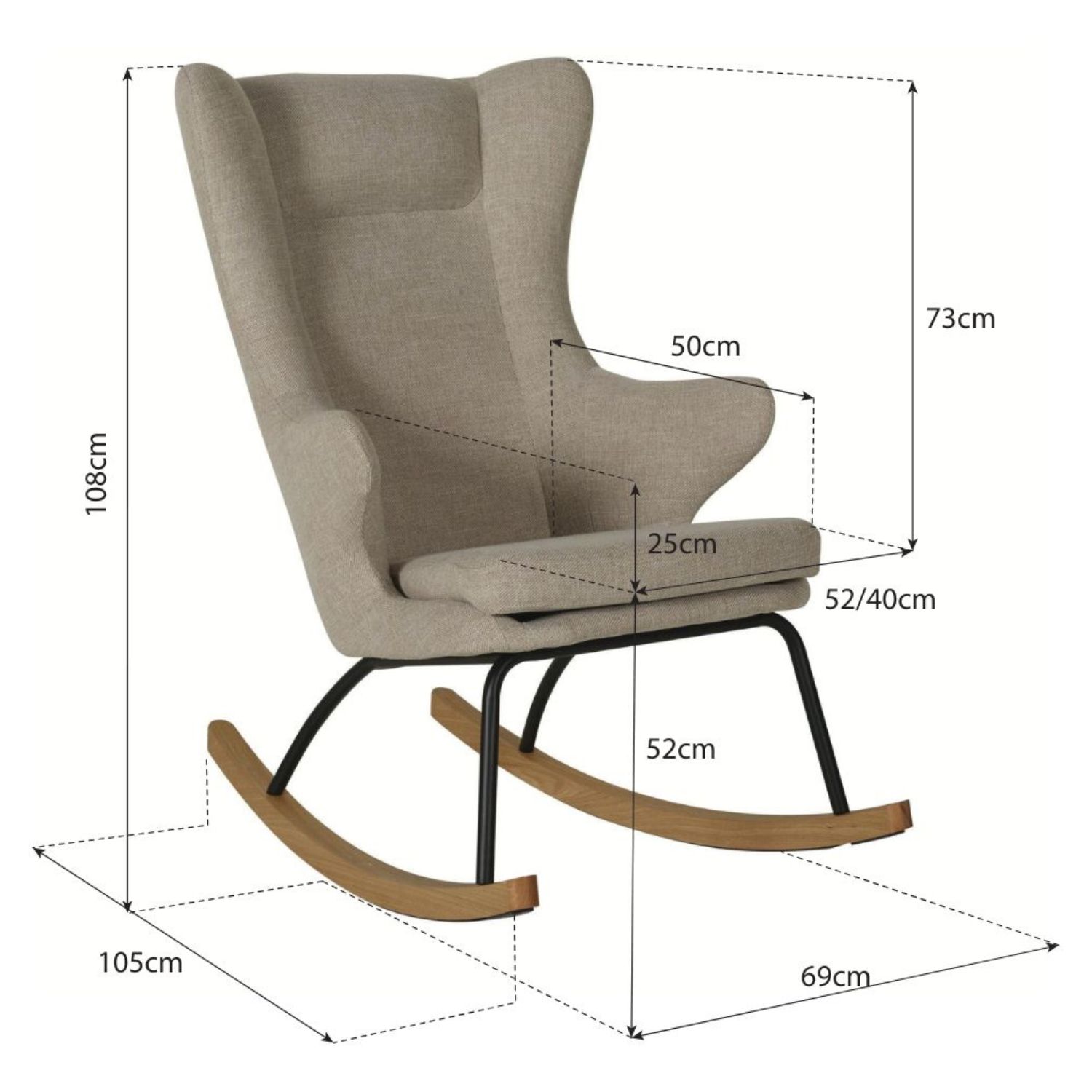 Rocking chair Adulte Sheep (Quax) - Image 8