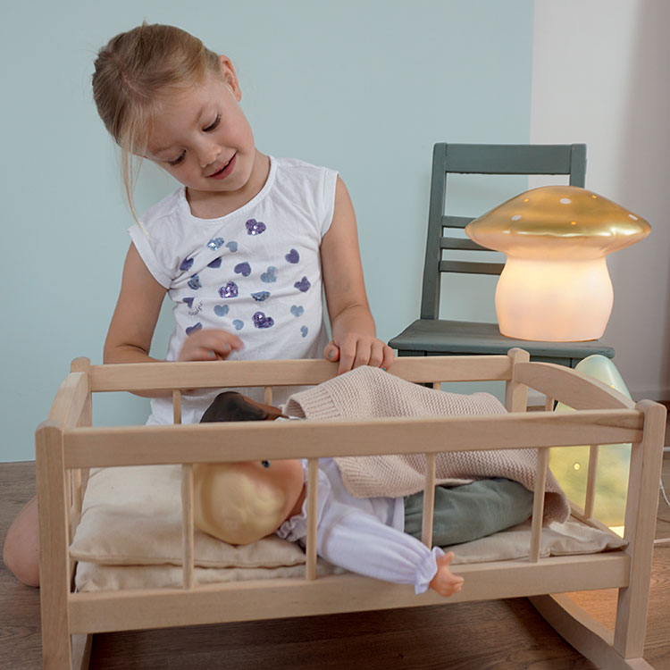 Grande lampe veilleuse champignon Doré (Egmont Toys) - Image 3