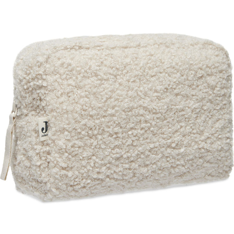 Trousse de toilette Boucle Naturel (Jollein) - Couverture